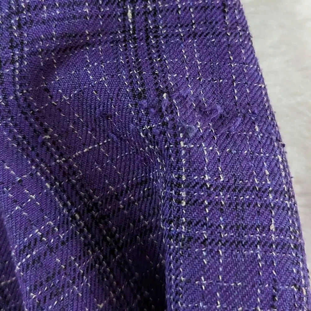Prophecy Purple Fringe Skirt
